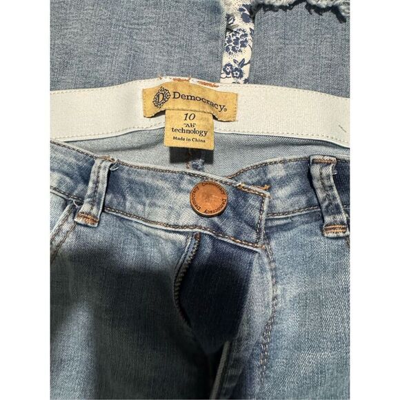 Democracy Ab Technology kick flare raw fray hem 10 - Picture 3 of 5